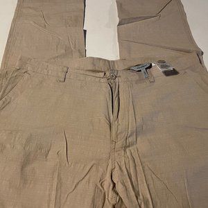 Ashworth Golf Pants - Size 36, Khaki/Tan